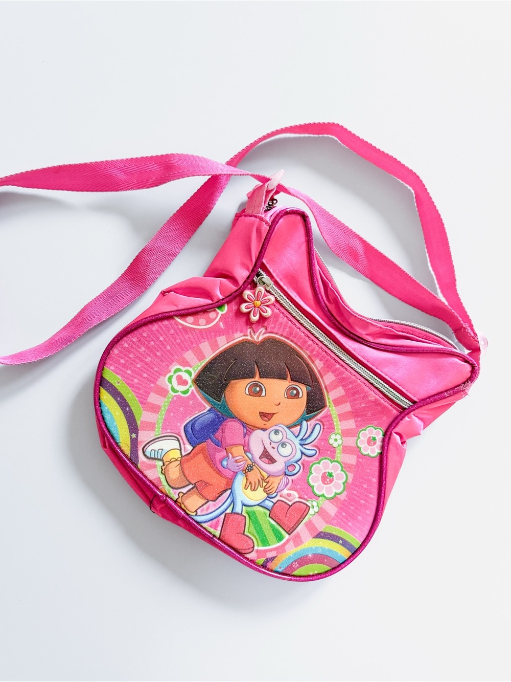 Vintage Y2K Dora the Explorer Pink Shoulder Bag